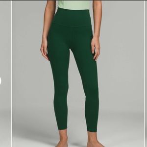 Lululemon align leggings with pockets Everglade green